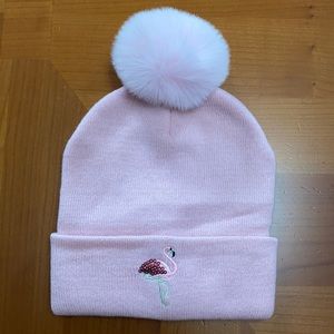 🆕 Pink pom-pom hat